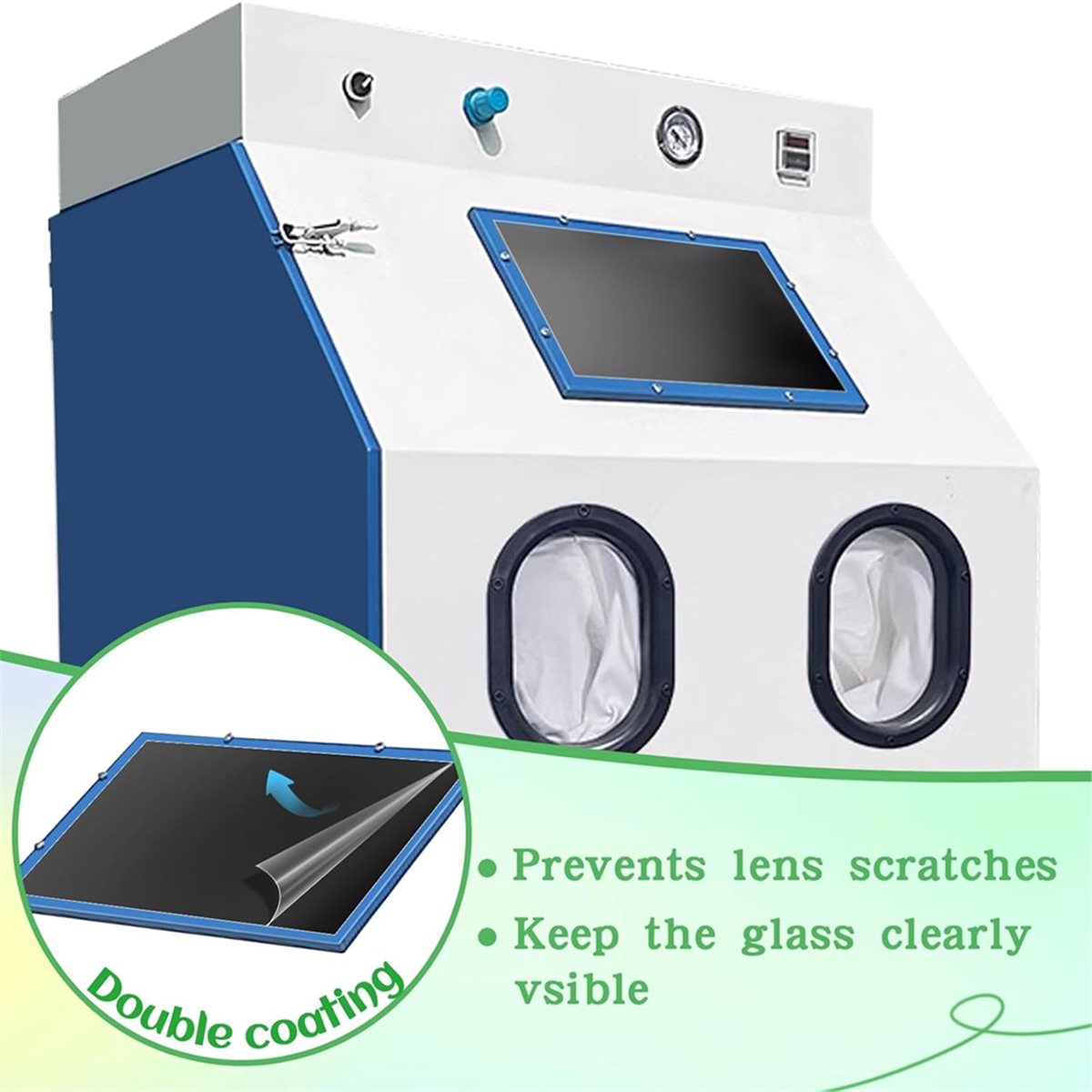 Sandblaster Cabinet - 2026 New 10pcs Sandblast Cabinet Lens