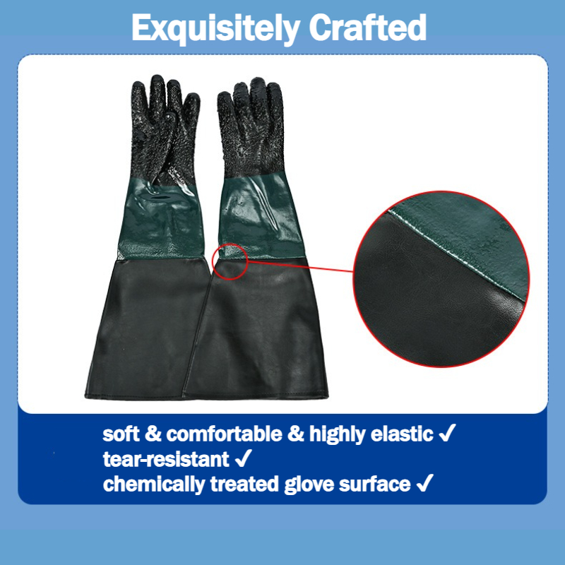 Rubber Sandblaster Gloves for  - đánh giá và giá Sandblaster Cabinet
