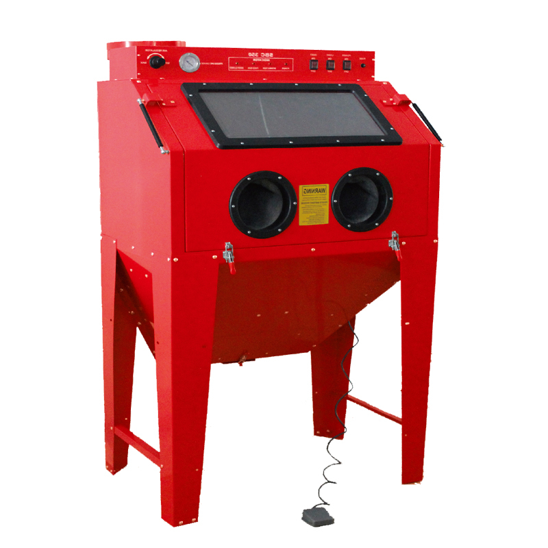 350L Sandblasting Cabinet Mach - đánh giá và giá Sandblaster Cabinet