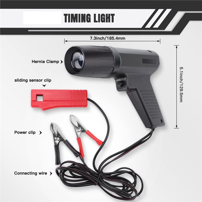 Car Ignition Timing Gun 12V Pe - đánh giá và giá Timing Light Gun