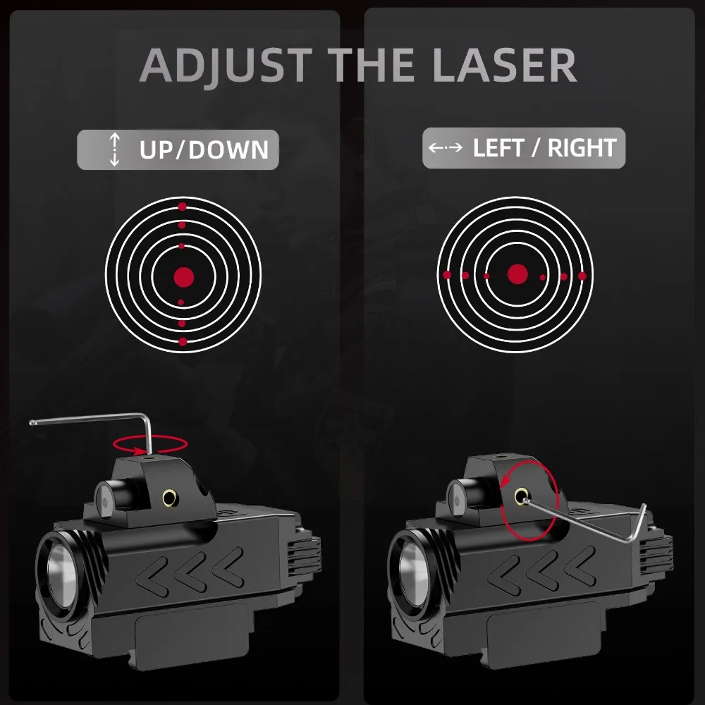 800 Lumens Tactical LED Flashl - đánh giá và giá Timing Light Gun