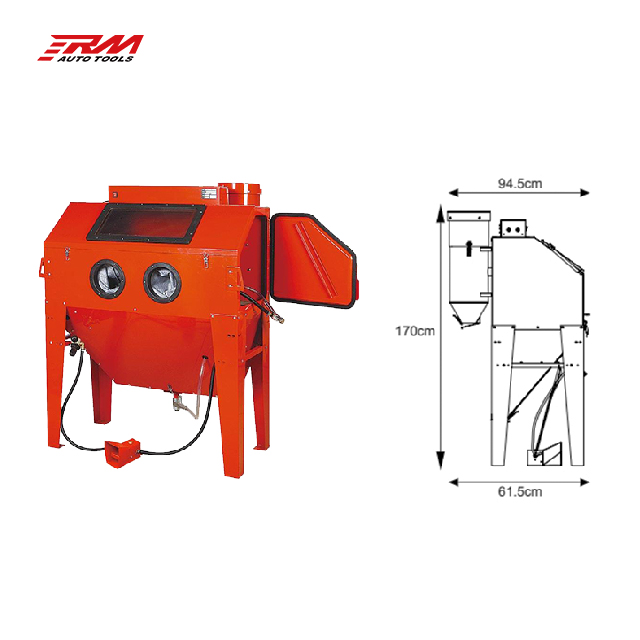RM RF8023 Steel Car Surface Cl - đánh giá và giá Sandblaster Cabinet
