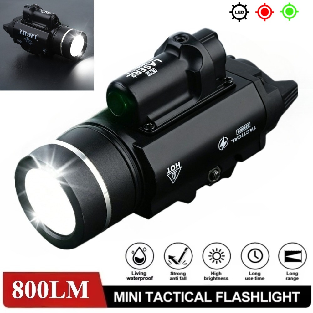800 Lumen Tactical LED Flashli - đánh giá và giá Timing Light Gun
