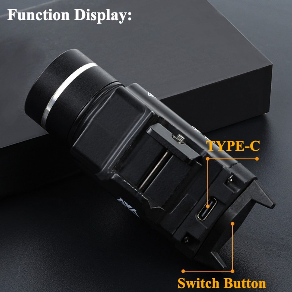 800 Lumen Tactical LED Flashli - đánh giá và giá Timing Light Gun