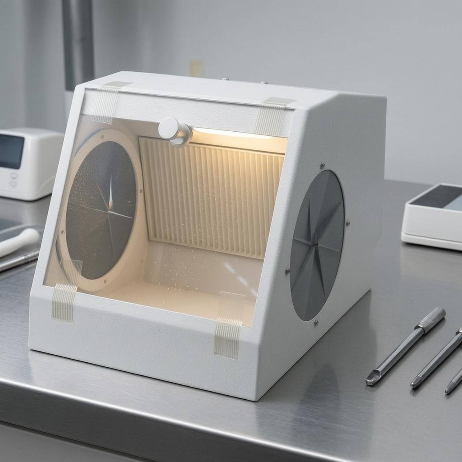 Clinical Sandblasting Box Buil - đánh giá và giá Sandblaster Cabinet