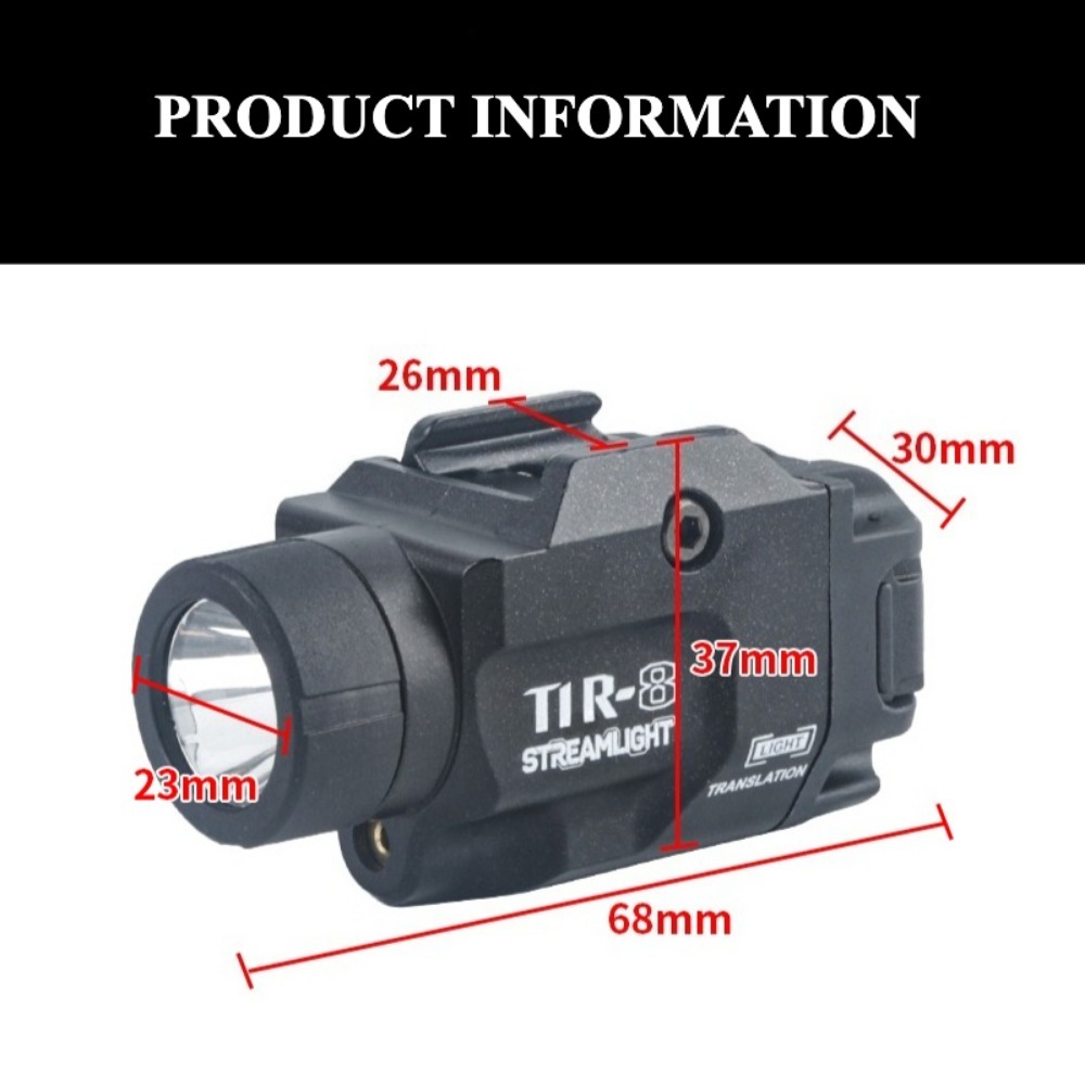 800Lumen Pistol Tactical LED F - đánh giá và giá Timing Light Gun