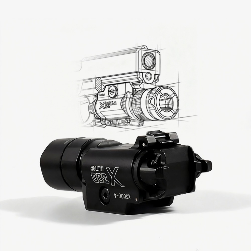 1000 Lumens Tactical LED Flash - đánh giá và giá Timing Light Gun